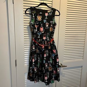 Lindy Bop Cocktails Dress - Size 2